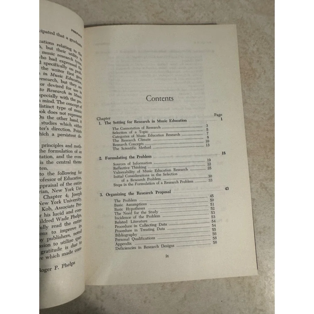 A Guide to Research‎ in Music Education Roger P Phelps 1969 Hardcover Textbook